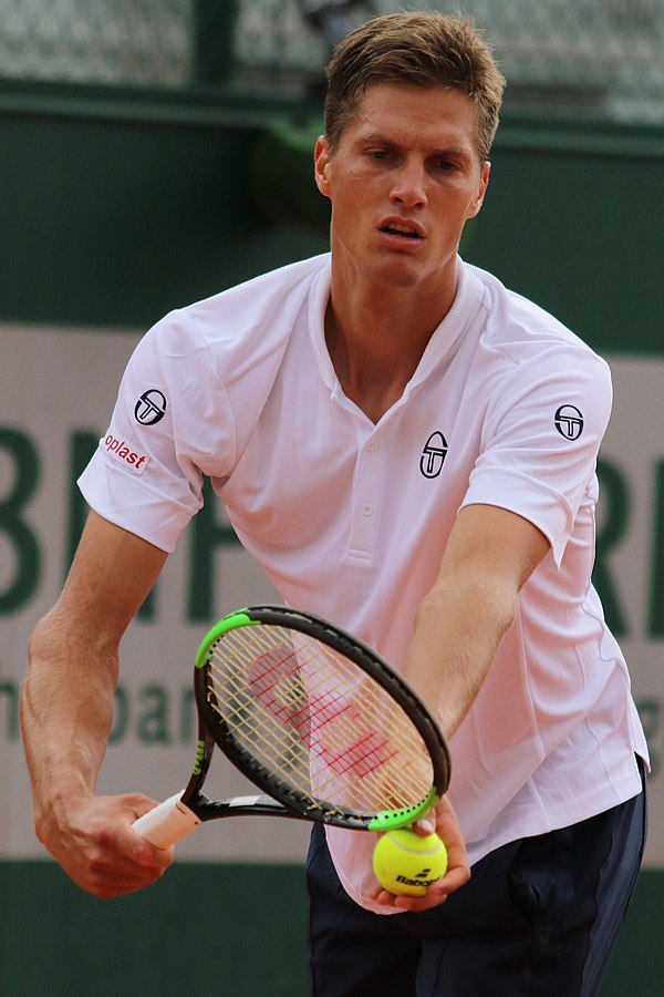 Serdarušić at the 2019 French Open