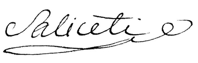 signature de Christophe Saliceti