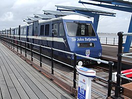 Train at pier head station
