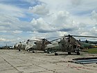 Vrtuľníky Mi-24 a Mi-17