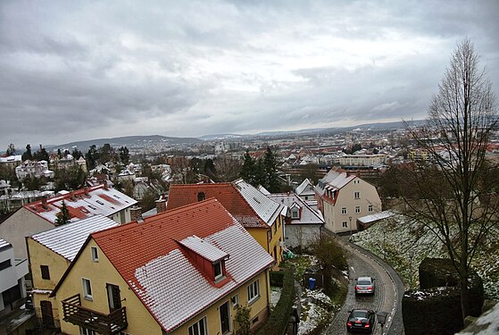 Snowcapped roof