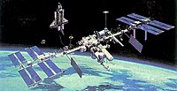 Орбитальная станция «Фридом», 1987 год.