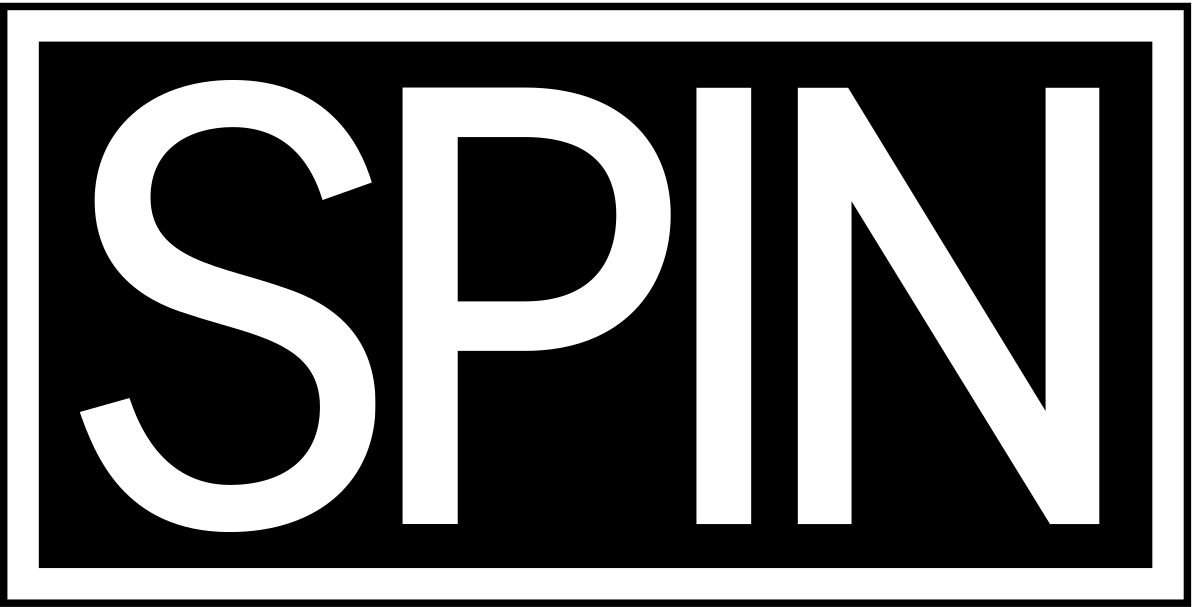 Это логотип: Spin - американский журнал.