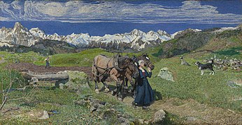 Spring in the Alps by Giovanni Segantini.jpg