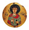 St. Demetrios medalion from Michael archangel icon.jpg