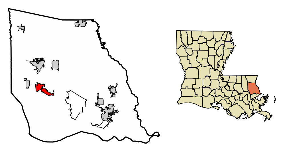 The population density of Mandeville in Louisiana is 7.05 square kilometers (2.72 square miles)