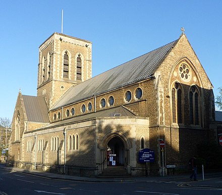 St Nicolas, Guildford, where Wodehouse was christened