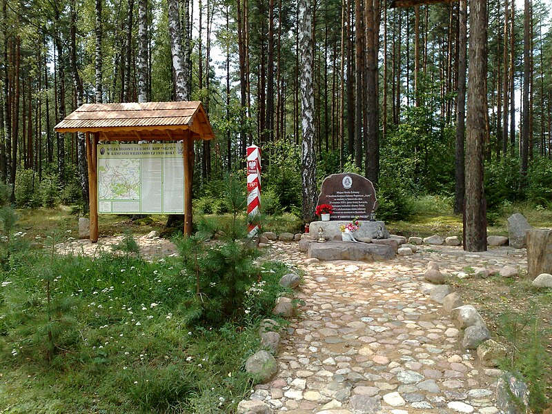 File:Stanowisko, miejsce mordu Żołnierzy 24 Batalionu KOP Sejny - panoramio.jpg