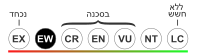 מצב שימור: נכחד