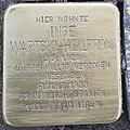 Stolperstein Aalen Inge Wartski-Heilbron Bahnhofstraße 18.jpg