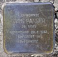 Hans Pander, Büsingstraße 5, Berlin-Friedenau, Deutschland