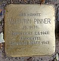 Valentin Pinner, Xantener Straße 6, Berlin-Wilmersdorf, Deutschland