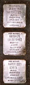 Stolpersteine Fuchshohl 67