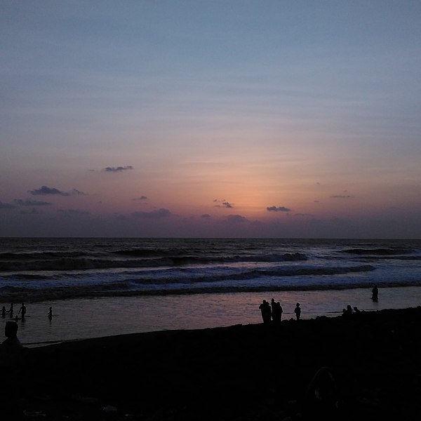 File:Sunset at rajodi beach.jpg