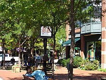 The basketball shot clock was invented and first used by the Syracuse Nationals. Syracuse Shot Clock Monument.jpg