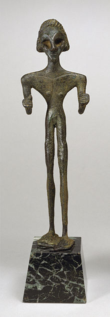 Syrian - Male Votive Figure of Baal - Walters 54788.jpg