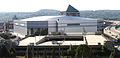 The Times Union Center is a major sports and entertainment venue in downtown Albany. When this photo was taken in 2006, it was still known as the Pepsi Arena.