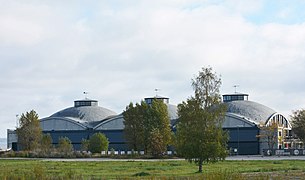 Hangars for seaplanes of the Imperial Russian Air Force in Tallinn harbor - some of the first reinforced concrete structures