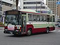 隣接事業者からの移籍車の一例 （元・JRバス関東館山支店、正面に後乗り表示あり。廃車済み。）