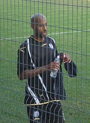 Tavares after playing for Chernomorets Burgas in friendly match.