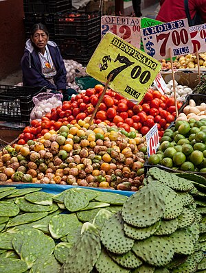 Tenancingo market in Mexico