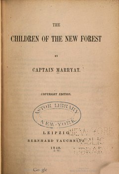 The Children of the New Forest - 1847 - Marryat-0007.tif