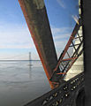 The Forth road bridge from the Forth bridge - geograph.org.uk - 1744018.jpg