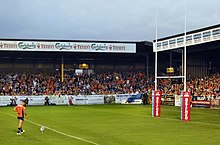 Wheldon Road The Jungle Castleford Tigers Rugby league Ground (geograph 5648191).jpg