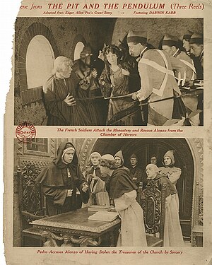 1913 Film The Pit And The Pendulum