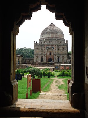 Tomb of Sikander Lodi in the Lodi Gardens, Delhi