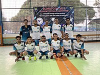 Tim futsal mahasiswa Unsurya dalam ajang Ecofutcom 2021