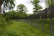 The fence around Trentham Monkey Forest Trentham Monkey Forest 18.jpg