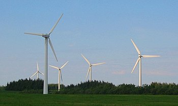Molino de viento energía renovable eólica on shore – Canal del Área de  Tecnología Educativa