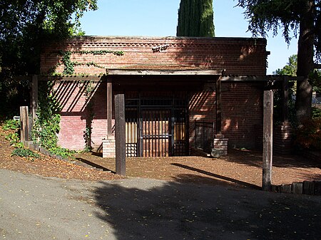 USA San Jose Almaden Winery Original Building 1