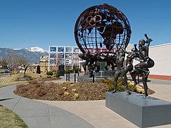 Sídlo Olympijského výboru USA v Colorado Springs