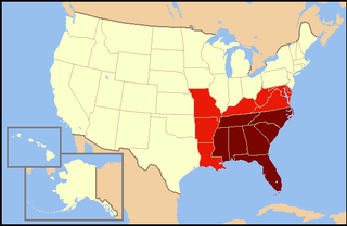 Southeastern United States Eastern portion of the Southern United States
