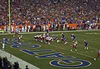 Florida State and Florida have played each year since 1958. Uf vs fsu 07.jpg