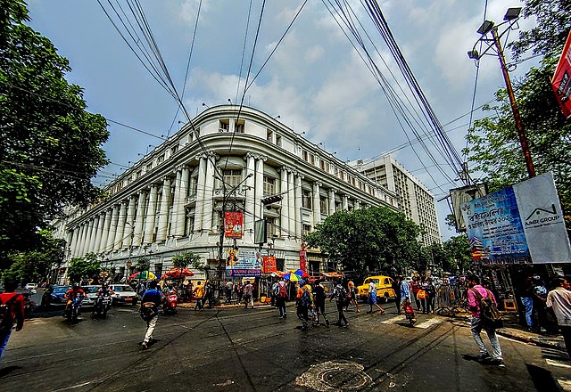 The University of Calcutta building in College Street