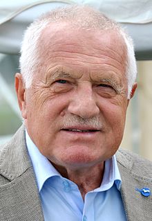 Předseda vlády Václav Klaus (2015)