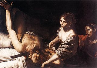 <i>Judith and Holofernes</i> (Boulogne) Painting by Valentin de Boulogne