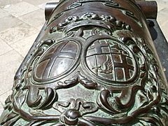 Cannon at the Palace Armoury, Valletta