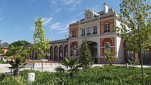 L'edificio passeggeri PLM alla stazione di Vichy