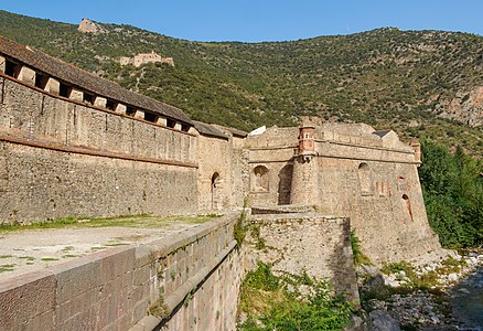 City wall Villefranche-de-Conflent France