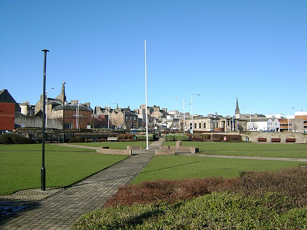 Remains of the common muir now known as Volunteers' Green