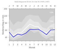 Mittlere Niederschläge