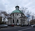 Polski: Kościół św. Trójcy w Warszawie.