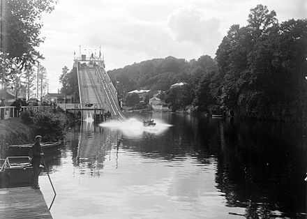 Water chute erected on the River Lee for the Cork Exhibition.jpg