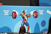 Deutsch: Gewichtheben bei den Olympischen Jugendspielen 2018; Tag 2, 10. Oktober 2018; Jungen 62 kg English: Weightlifting at the 2018 Summer Youth Olympics at 8 October 2018 – Boys' 62 kg