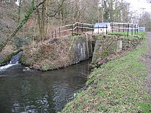 Lower Ynysmeudwy Lock, with its restored lock cottage