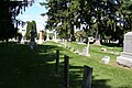 12 Mile Grove Cemetary located north of Seward, Illinois, USA and just south of US 20. It was founded in 1838.